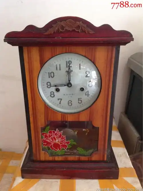 老座钟一个-价格:88元-se82335223-座钟/落地钟-零售-7788相机收藏