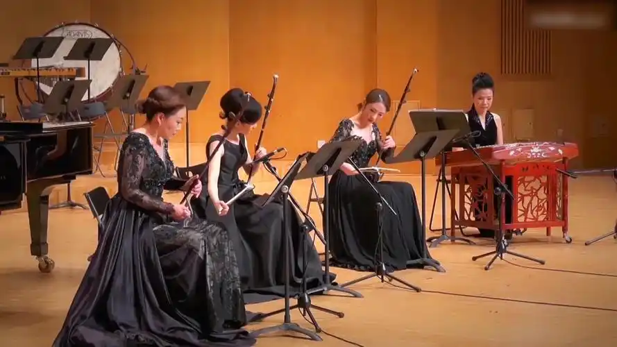 二胡四重合奏《远方的客人请你留下来》,不愧是专业的二胡人士