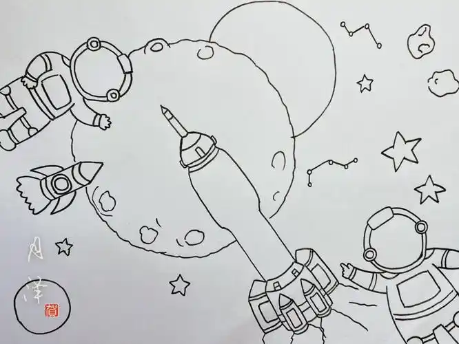 遨游太空 科学探索7895047804950478～黑色系78