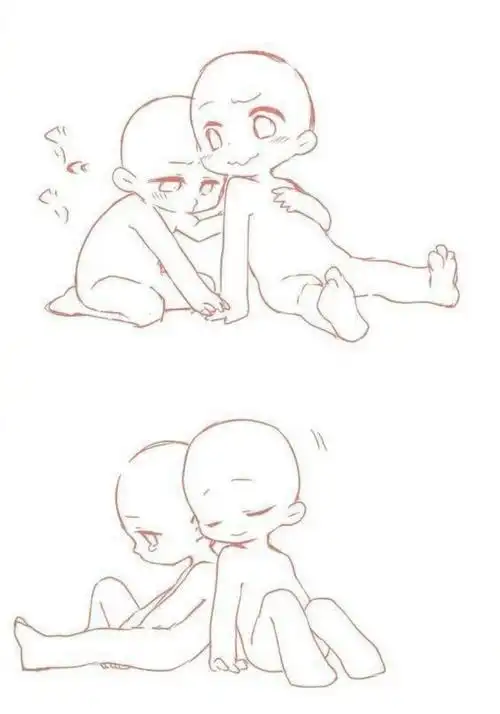 q版人物动作参考