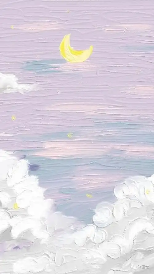 画壁纸ins风小清新油画背景图片分享一组小清新油画第20期