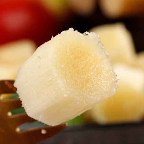 广西白玉甘蔗新鲜中段应季非陶山甘蔗清甜可口现砍现发果蔗