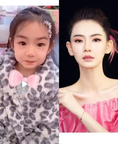 戚薇晒女儿拜年视频,lucky长大了,网友调侃:跟妈妈一模一样_网易订阅