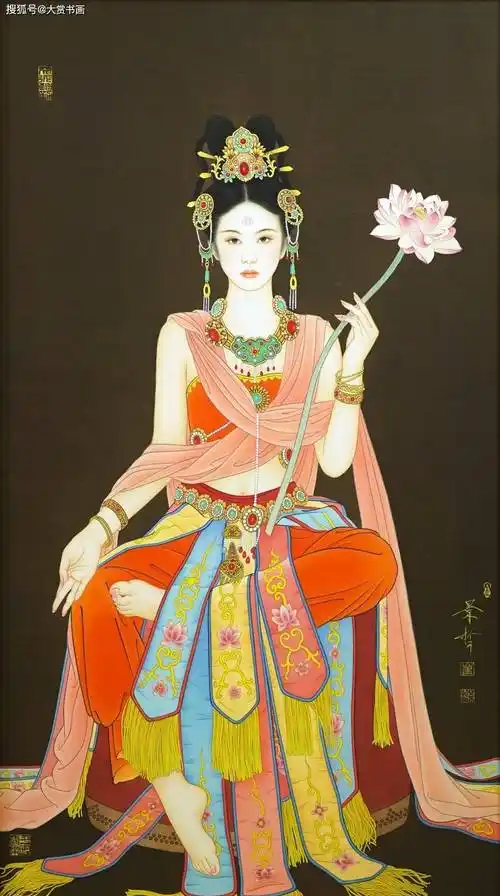 中国红画家崔景哲,开启艺术市场新风向_河北省_工笔画_文化