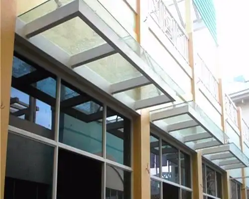 河北玻璃雨棚价格