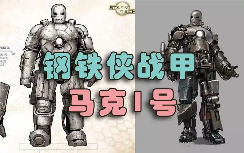 钢铁侠战甲马克1号!