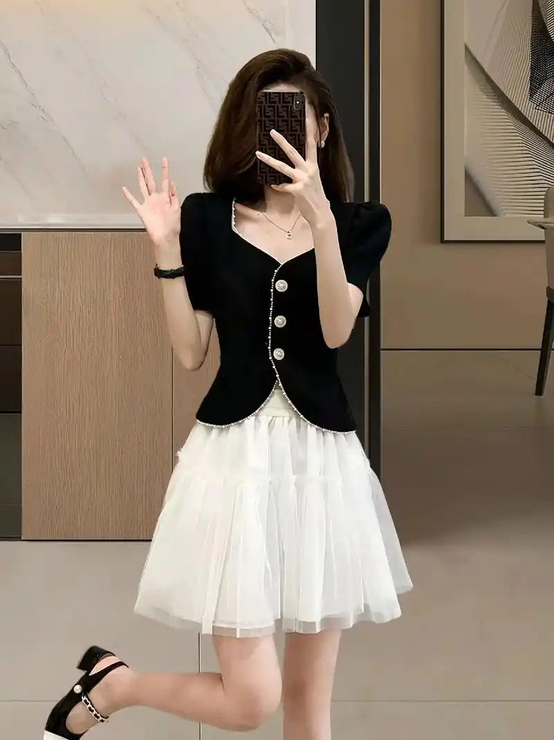 气质不够,仙女裙子来凑,～真的超千金!很仙气!越看越喜 欢 - 抖音