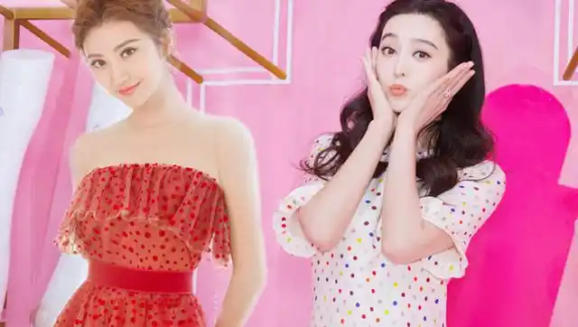 范冰冰景甜争做最美新娘 明艳红妆大秀娇俏撩人