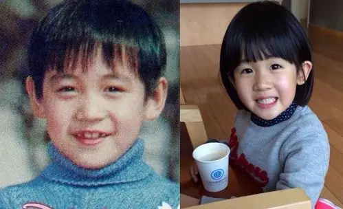 陆毅童年照曝光神似男版贝儿网友惊叹一家子基因