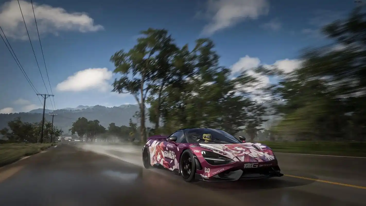 极限竞速地平线5 #地平线风景 #每一帧都是壁纸 #超燃超 - 抖音