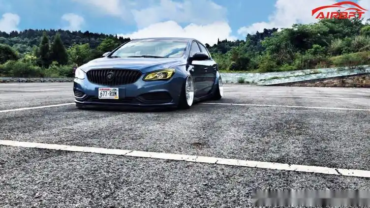 别克英朗改装airbft气动避震低姿态三段记忆功能操作简单