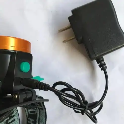 锂电池头灯充电器强光手电筒通用直充充42v圆形孔接口1000ma充电器35