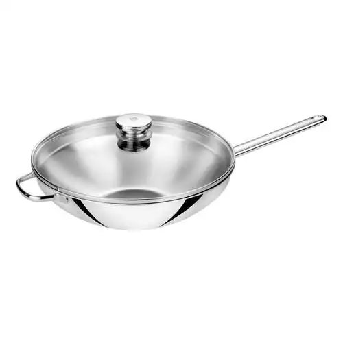 德国代购直邮zwilling plus双立人炒锅不锈钢5层锅底无涂层32cm - 阳