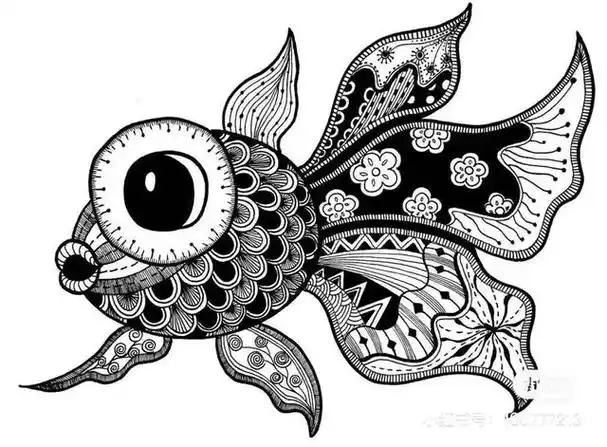 50种创意线描,用简单的笔画出超精美的画作,颜值好看又耐看