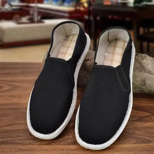 【老北京】开车防滑千层底布鞋男单鞋