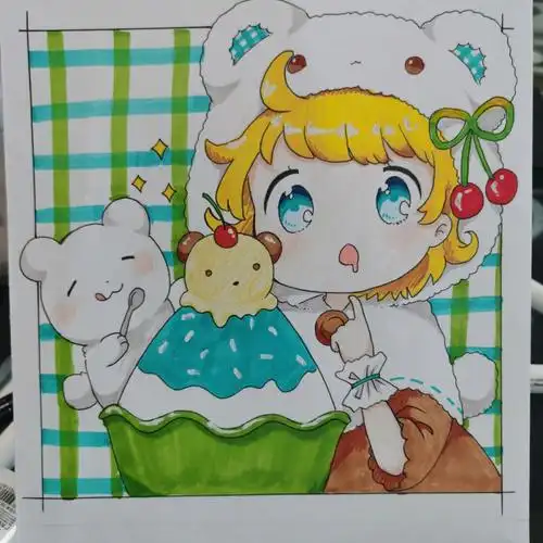 q版动漫临摹步骤图