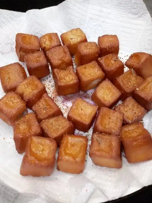 香炸鱼豆腐的做法步骤_阳台上的草莓_美食天下