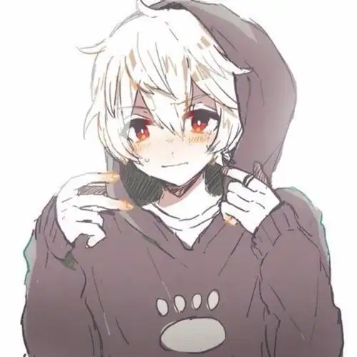 栀侵删二次元男头