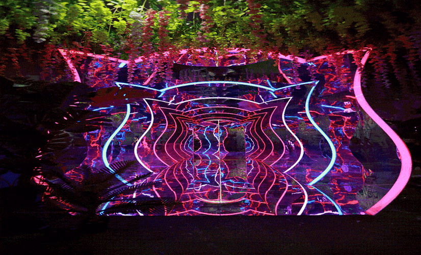 风靡抖音的『5d星空馆』空降魔都,360°颠覆你的视觉!_独角兽