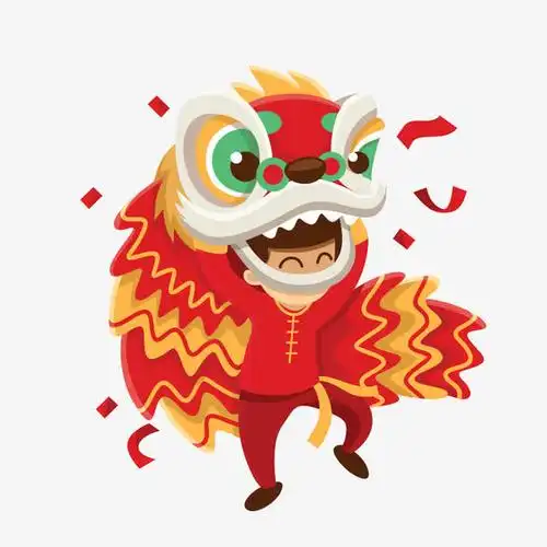 关键词 : 新年素材,狮子,舞狮子,红色狮子