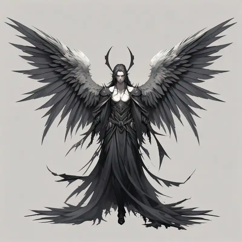 🖤堕天使头像,黑暗中的魅力💫 探索堕天使的神秘世界,这些头像将