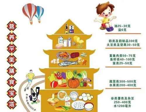 合理膳食健康生活星火小学全民营养周宣传活动