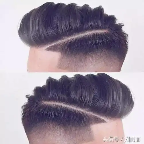 今秋男发就选"侧分油头"