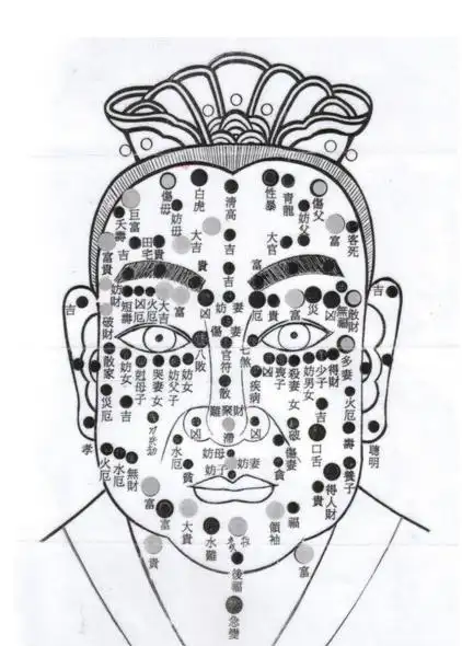 牢狱之相假如一个男人的眉毛里有痣,而且是处于眉头的位置,这就预示着