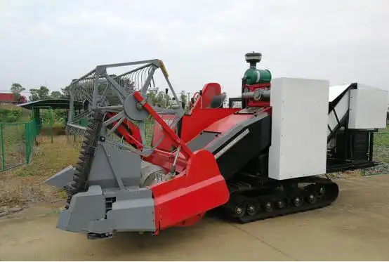 第一代饲用苎麻联合收割机研制成功