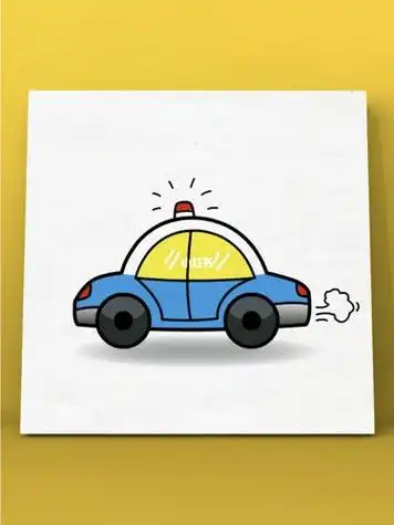 的画法步骤图解教程警车简笔画图片卡通警车简笔画警车简笔画儿童简笔