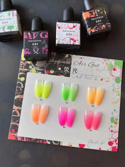 夏日必备荧光色