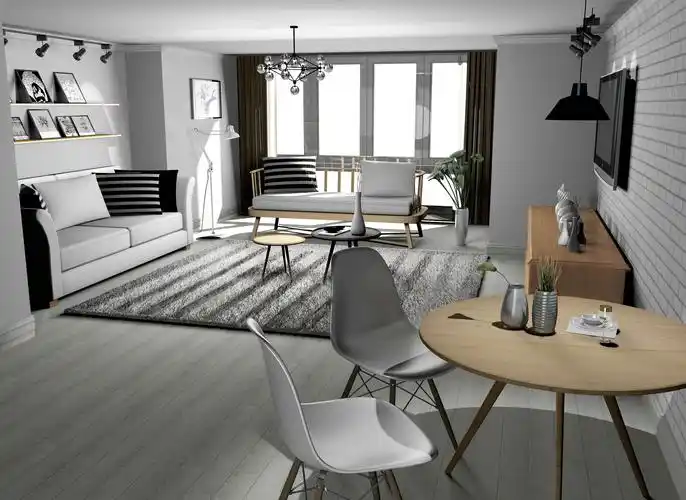 室内效果图|三维|建筑/空间|首席吃货官 - 原创作品 - 站酷 (zcool)