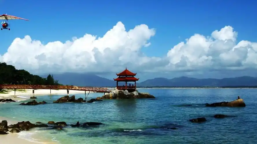 海南之旅《三》海上观音,亚龙湾沙滩#日常自拍