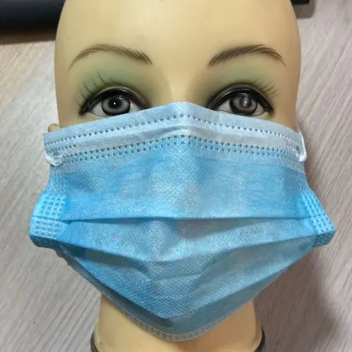 一次性口罩手续齐全民用三层含熔喷布10个50个装防尘口罩源头工厂