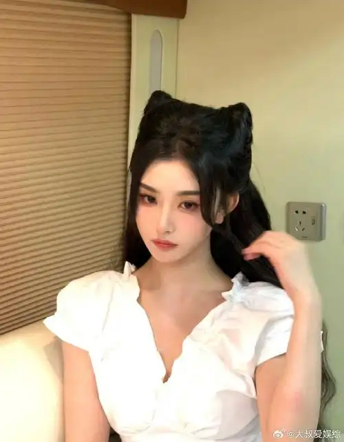 孔雪儿猫耳头##孔雪儿猫耳发型