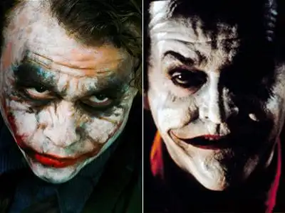 杰克扮演的小丑更古怪,而希斯-莱杰诠释的小丑则更不可预