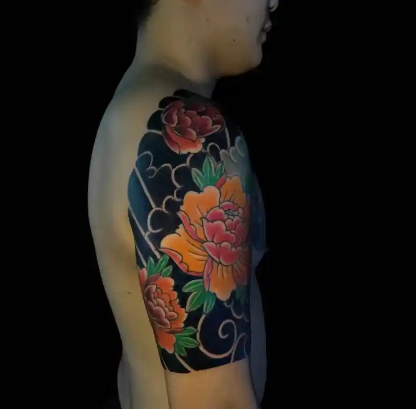 成都刺青 #半甲纹身 #半甲花臂 - 抖音