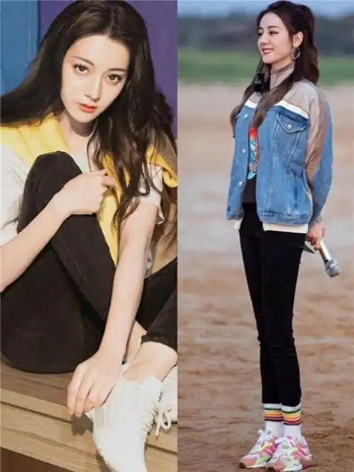 为什么劝你多穿"运动鞋"?看迪丽热巴就知道,这样穿多洋气减龄