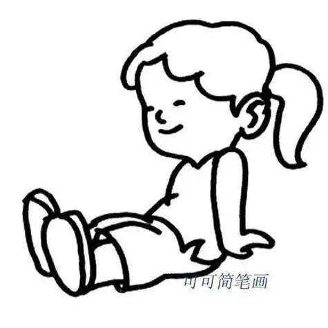 希望对你的幼儿简笔画:人物动态的画法怎么用ipad画儿童简笔画沙发上