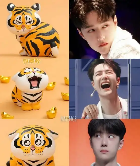 回顾:10位撞脸动物的明星王一博还能忍,看到易烊千玺简直是神似