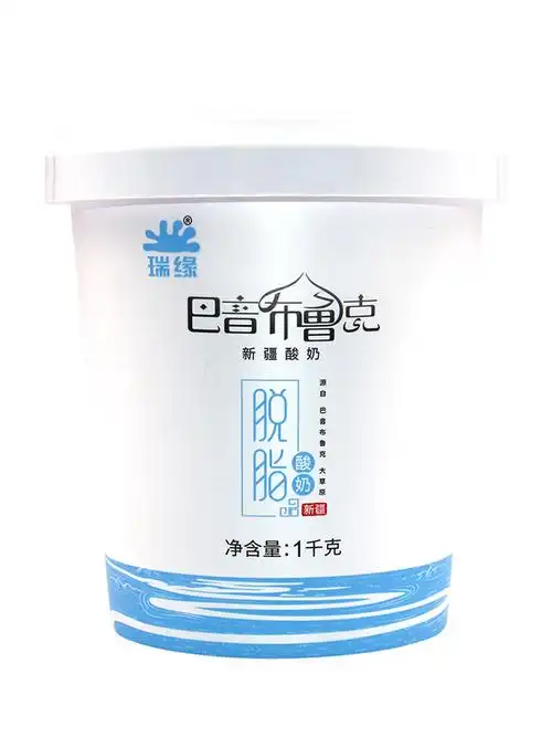酸奶新疆瑞源脱脂脂肪低卡无糖健身减无蔗糖酸奶