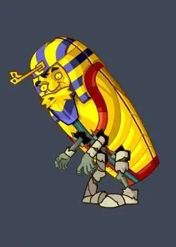 植物大战僵尸ol法老木乃伊弱点揭秘埃及法老简笔画