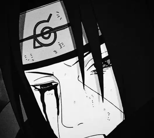 火影忍者鼬伤感侧脸头像 伤感头像图片大全 -【爱个性】