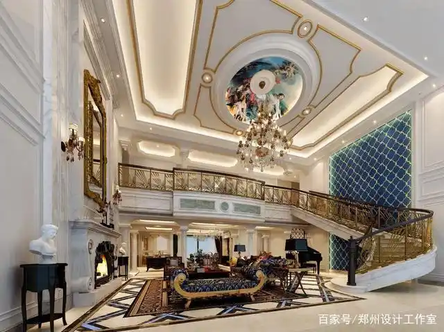 1000平米欧式风格独栋别墅(豪装)