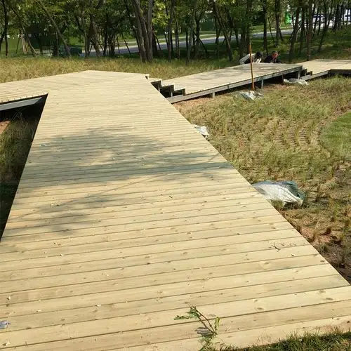 河边防腐木栈道木栈道木栈道价格东盛设计安装销售一站式