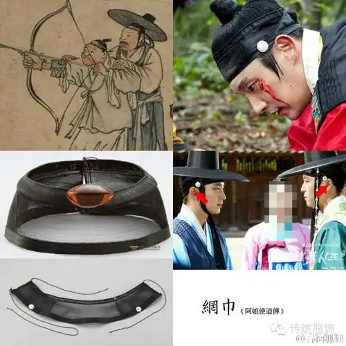 韩服速学卡片 | 韩国古装剧常见男子巾帽冠