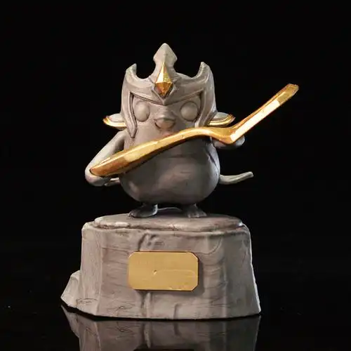 金铲铲之战手办 lol云顶之弈金铲铲之战模型英雄联盟生日礼物 企鹅