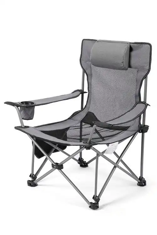 悦乔馨户外折叠椅钓鱼椅便携坐躺两用躺椅午休床露营沙滩椅多功能躺椅