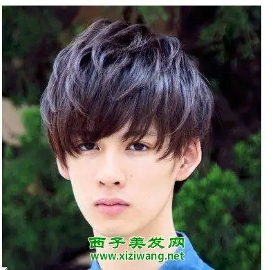 皮卡路烫男生发型 蓬松卷曲的个性发型 皮卡路烫