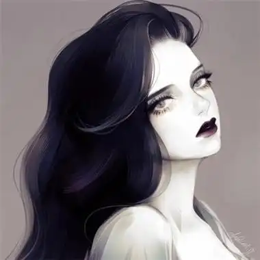 高冷成熟御姐头像背影图片二次元(共18张)